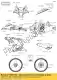 Patroon, tankdeksel, rechts, cn zx100 Kawasaki 560751558