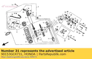 honda 90153GC4731 boulon, bride, 10x40 - La partie au fond