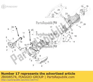 Piaggio Group 2B008574 wyciszenie - Dół