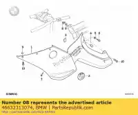 46632313074, BMW, holder bmw  1100 1150 1992 1993 1994 1995 1996 1997 1998 1999 2000 2001 2002 2003 2004, New