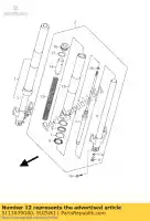 5113039G00, Suzuki, tubo, externo suzuki vz 800 2005 2006 2007 2008 2009, Novo