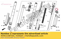 Aqui você pode pedir o clamper a, fr. Mangueira do freio em Honda , com o número da peça 45461GBFJ00: