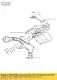 Marca, almohadilla de marco, lh zx1000hbf Kawasaki 560540787