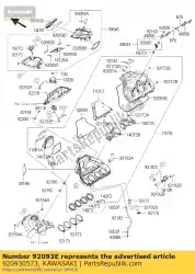 Here you can order the seal from Kawasaki, with part number 920930573: