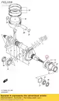 0926245007, Suzuki, Cuscinetto a sfere suzuki lt a700x kingquad 4x4 a450x limited a750x axi a450xz a500xpz a750xz a750xpz a500xz a750xpvzv a750xvz a500x a500xp lta500xp lta500x lta750xp lta750x lta750xpz 700 450 750 500 , Nuovo