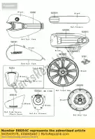 560540578, Kawasaki, marca kawasaki vn custom c classic tourer b vulcan lt d vn900 900 , Nuevo