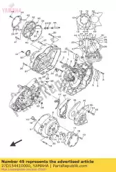 Ici, vous pouvez commander le support, cable d'embrayage auprès de Yamaha , avec le numéro de pièce 27D154410000: