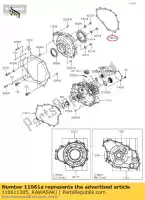 110611305, Kawasaki, 01 guarnizione,coperchio frizione kawasaki  1000 2020, Nuovo