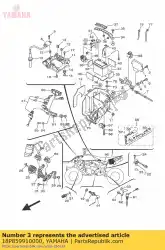 Ici, vous pouvez commander le support, unité auprès de Yamaha , avec le numéro de pièce 18P859910000: