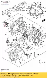 suzuki 2185610G00 nakr?tka, adapter sec - Dół