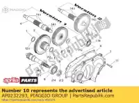 AP0232293, Piaggio Group, Met 6302-c3 aprilia scarabeo eng rotax 125 150 200, Nieuw