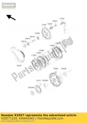 Here you can order the chain,primary ex500-a1 from Kawasaki, with part number 920571229: