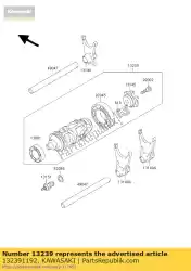 Here you can order the drum-assy-change zx600-f1 from Kawasaki, with part number 132391192: