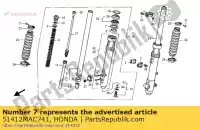 51412MAC741, Honda, pier?cie?, kopi? zapasow? honda cr  r xr crm mk iii cr250r cr500r cr125r xr650r 500 125 650 250 , Nowy