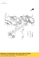 3415714G00, Suzuki, décoration plat suzuki an 250 400 2005 2006, Nouveau