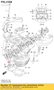 suzuki 1789141F10 vakbond, cilinderkop - Onderkant