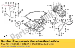 Honda 15220MM5000 valve assy., relief - Bottom side