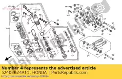 Here you can order the spring,rr cushion from Honda, with part number 52403KZ4A11: