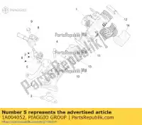 1A004052, Piaggio Group, wspornik rury paliwowej piaggio liberty rp8c54100 rp8ca1100 rp8ca1200 rp8m89100, rp8ma4100 rp8m89130, rp8ma4110, rp8ma4111 rp8m89200, rp8ma4200 rp8m89200, rp8ma430 zapc546b zapm898g 50 125 150 2015 2016 2017 2018 2019 2020 2021 2022, Nowy