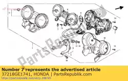Aqui você pode pedir o ilhó em Honda , com o número da peça 37218GE1741: