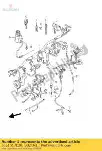 suzuki 3661017E20 pas de description disponible - La partie au fond