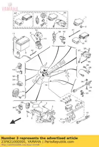 yamaha 23P821000000 batería (ytz12-s) - Lado inferior