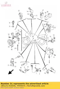 yamaha 2B02317E0000 quédate - Lado inferior