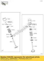 Qui puoi ordinare spessore, t = 2,10 zx1000-b1 da Kawasaki , con numero parte 920251872: