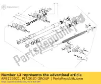 AP8123921, Piaggio Group, bague d'arrêt aprilia derbi  atlantic leonardo mx rs rx scarabeo senda 50 125 150 200 250 300 400 1990 1995 1996 1997 1998 1999 2000 2001 2002 2003 2004 2005 2006 2007 2010 2011, Nouveau