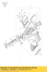 Aquí puede pedir ojal 13,5 x 21 x 6 mm de Triumph , con el número de pieza T3020999: