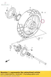 Tutaj możesz zamówić ko? O tylne (17m / od Suzuki , z numerem części 6411106G20019: