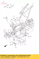 5TA211900000, Yamaha, rama tylna komp. yamaha yz yzf 250 450, Nowy