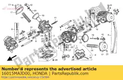 geen beschrijving beschikbaar op dit moment van Honda, met onderdeel nummer 16015MAJD00, bestel je hier online: