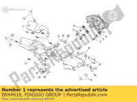 B044616, Piaggio Group, painel de controle aprilia rsv v r sbk fact aprc factory std se abs 1000 4, Novo