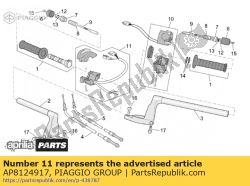 Aprilia AP8124917, Rechter links ghts selector, OEM: Aprilia AP8124917