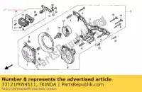 33121MW4611, Honda, nenhuma descrição disponível no momento honda rvf 750 1994 1995 1996, Novo