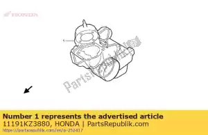 honda 11191KZ3880 junta, cárter - Lado inferior