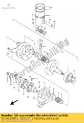 Qui puoi ordinare rondella da Suzuki , con numero parte 0916612002: