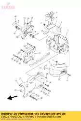 Here you can order the saddle lock from Yamaha, with part number 55K217080000: