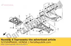 Ici, vous pouvez commander le bras assy, ?? R rr bas auprès de Honda , avec le numéro de pièce 52350HP6A00: