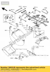 Ici, vous pouvez commander le harnais, principal auprès de Kawasaki , avec le numéro de pièce 260310965: