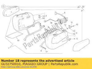 Piaggio Group GU32750910 turn indicators extension - Bottom side