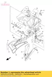 Aqui você pode pedir o tanque de combustível comp. Em Yamaha , com o número da peça 5HP241103000: