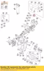 Qui puoi ordinare roadbook cpl. 2008 da KTM , con numero parte 76212098044: