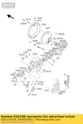 Aquí puede pedir tuerca, autobloqueo, 4 mm zr1100-a1 de Kawasaki , con el número de pieza 920151878: