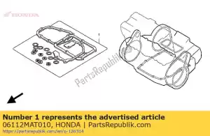 Honda 06112MAT010 kit de juntas b (###) - Lado inferior