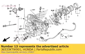 Honda 36533KTW901 przewód komp., czujnik tlenu - Dół