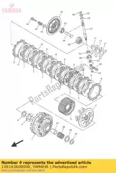 Aquí puede pedir conjunto de placa de presión 2 de Yamaha , con el número de pieza 13S163600000: