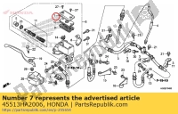 45513HA2006, Honda, kappe, hauptbremszylinder, Neu