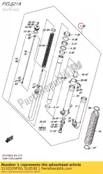 Qui puoi ordinare damper assy, ?? Fro da Suzuki , con numero parte 5110329F00: